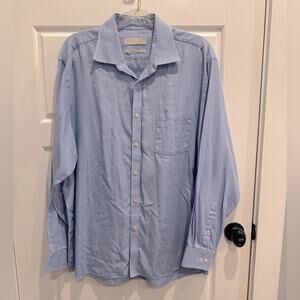 Michael Kors Micro Plaid Button Down Shirt